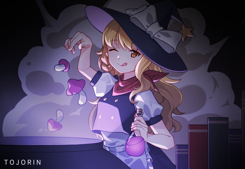 kirisame marisa (touhou and 1 more) drawn by tojorin
