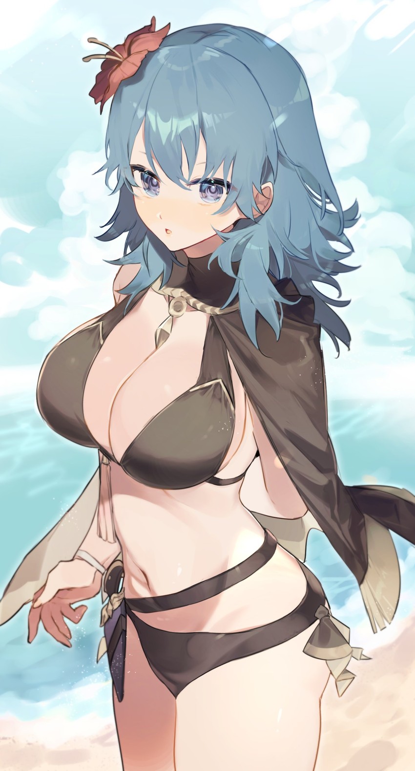 female byleth (fire emblem and 2 more) drawn by meunhongcha
