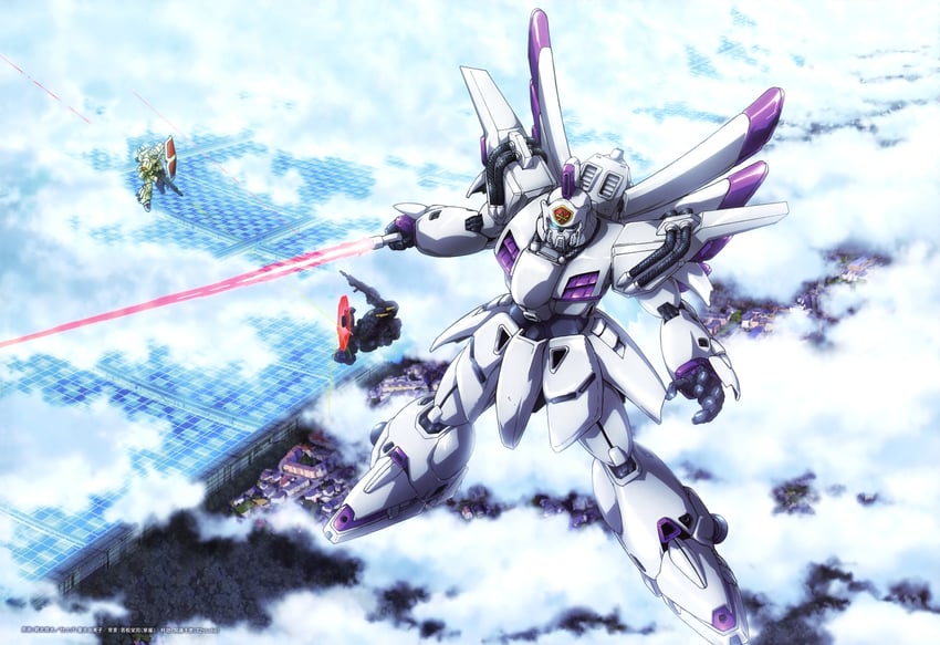 den'an gei, vigna ghina, and heavygun (gundam and 2 more)
