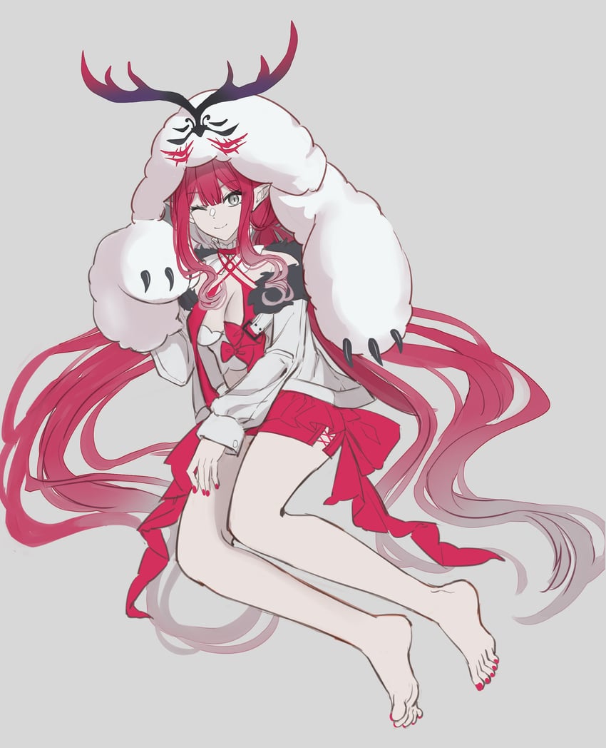 baobhan sith and cernunnos (fate and 1 more) drawn by le_memory