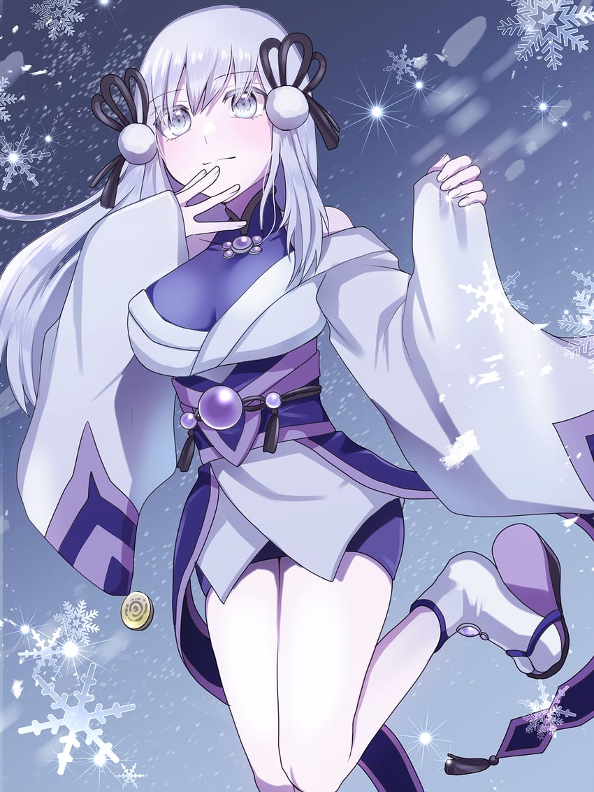 yuki-onna the ice mayakashi (yu-gi-oh!) drawn by pinyata_(pinyaland)