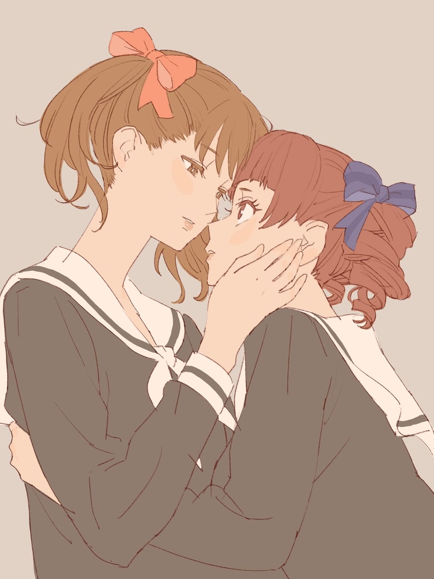 fukuzawa yumi and matsudaira touko (maria-sama ga miteru) drawn by 55bata6rou