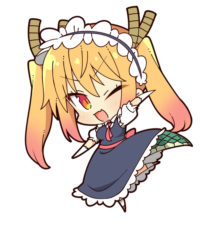 tohru (kobayashi-san chi no maidragon) drawn by mochimochi_kinako.