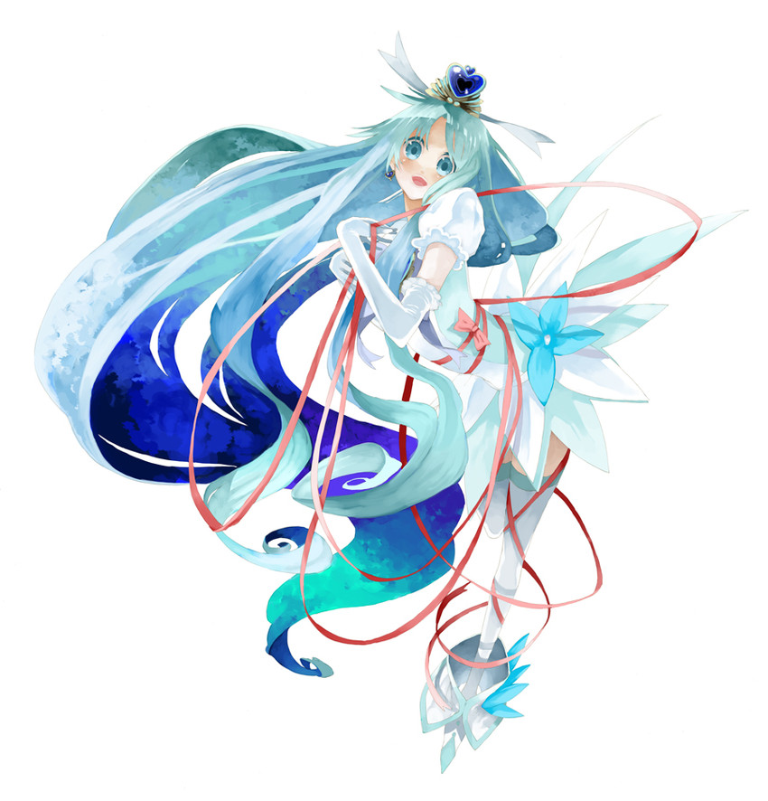 kurumi erika and cure marine (precure and 1 more) drawn by enouchi_ai