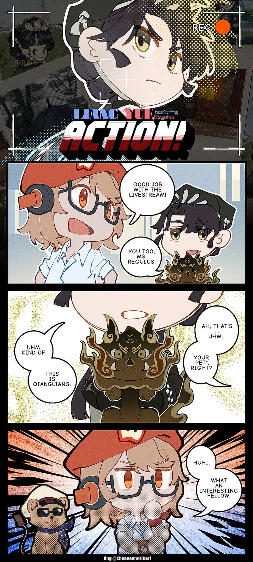 regulus, liang yue, and qiangliang (reverse:1999) drawn by ling_(chaaaaanhikari)