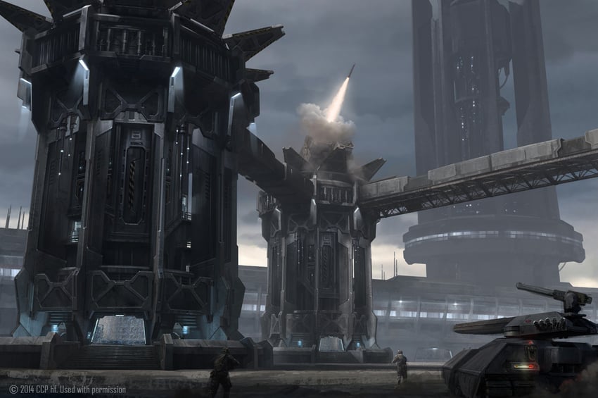 eve online and 1 more drawn by will_burns