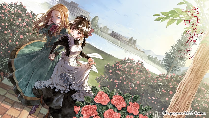kujo hanako and alice douglas (sayonara rose garden) drawn by doku_ta_pepperko
