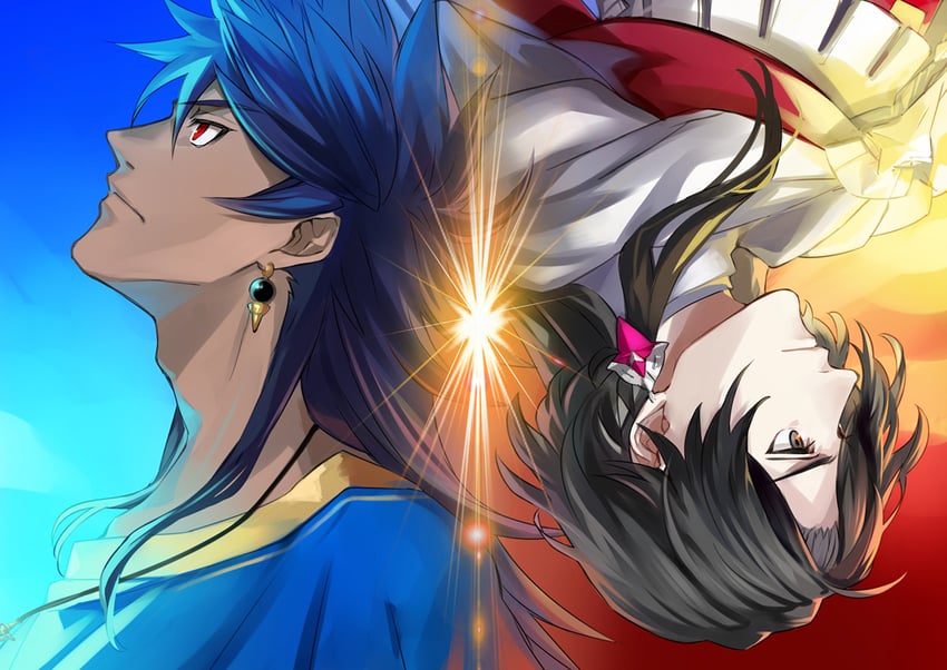 constantine xi and romulus quirinus (fate and 1 more) drawn by heki0529