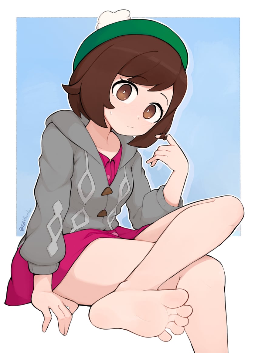 gloria (pokemon and 1 more) drawn by softhanten