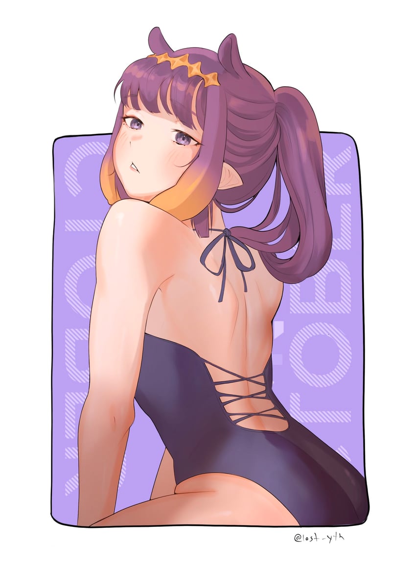 ninomae ina'nis (hololive and 1 more) drawn by l_yth