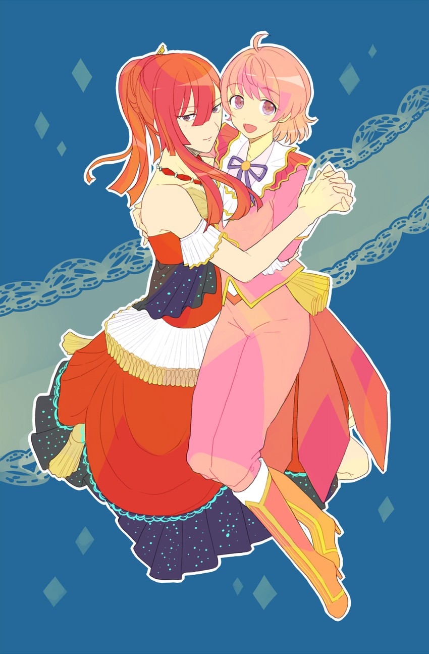 saionji leo and tachibana yukinojou (pretty series and 3 more) drawn by ishinonono