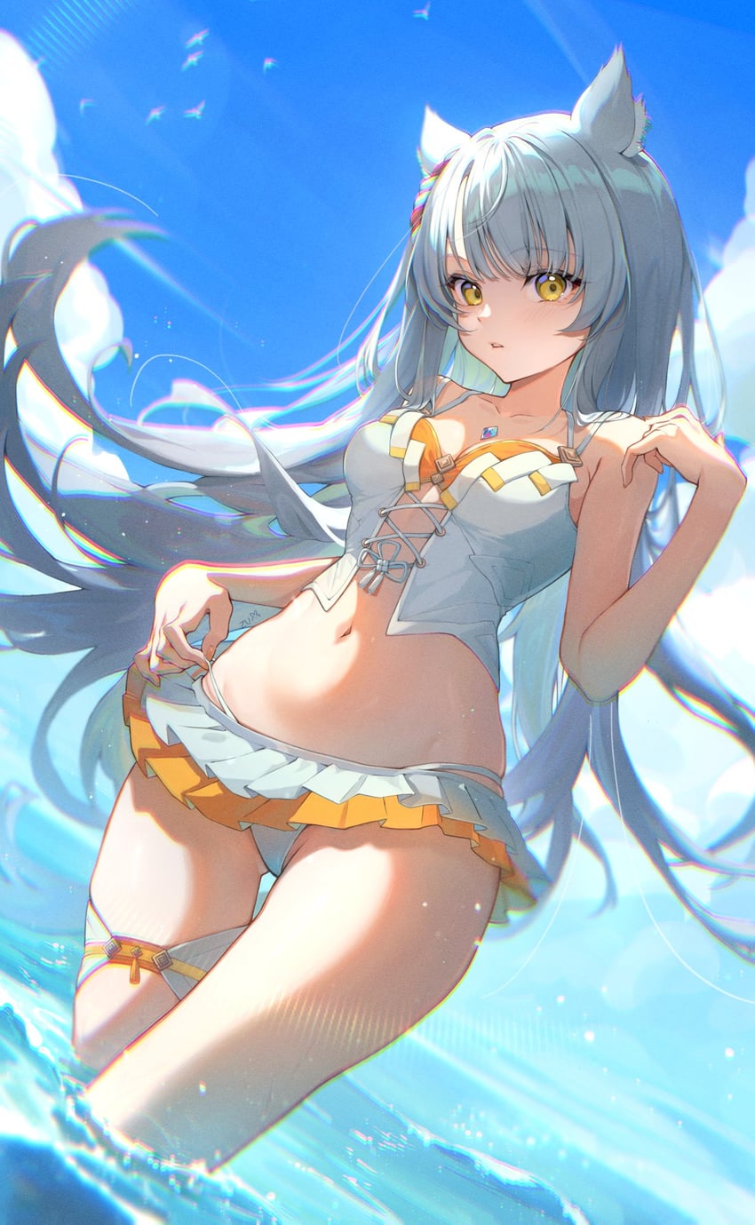 mio (xenoblade chronicles and 1 more) drawn by zu_ethel