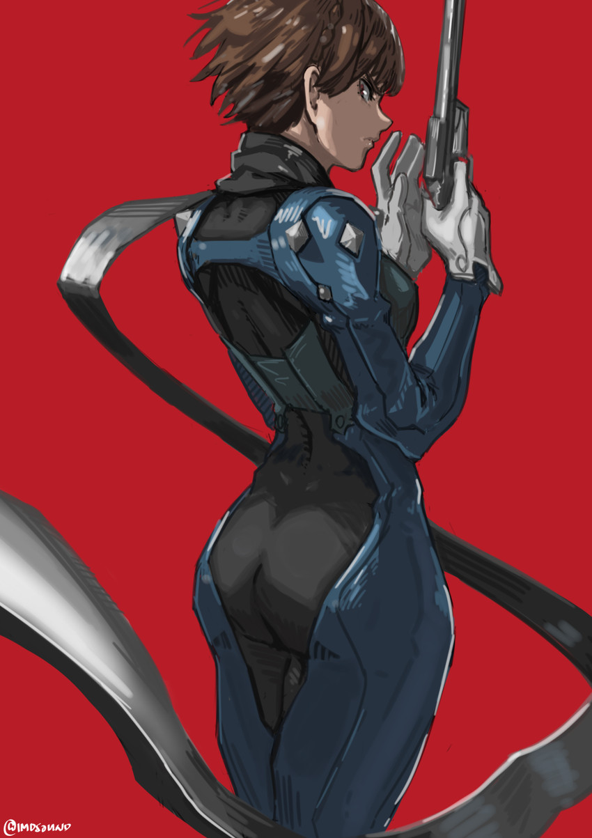niijima makoto and queen (persona and 1 more) drawn by imdsound
