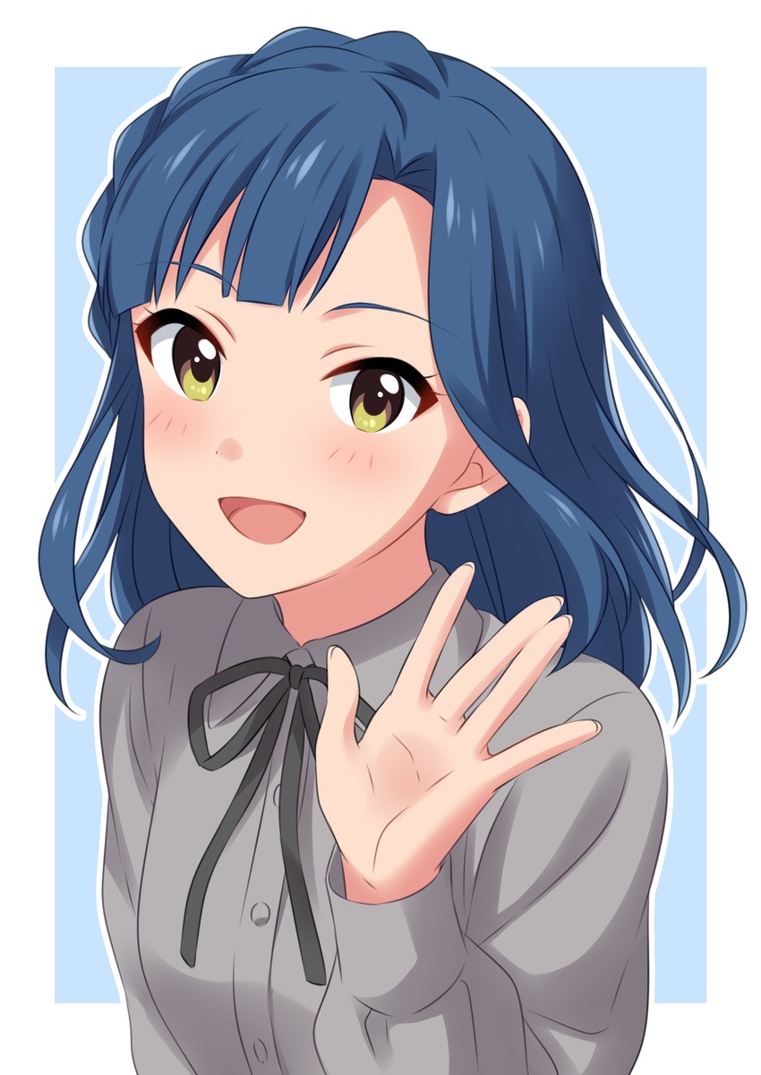 nanao yuriko (idolmaster and 1 more) drawn by sekina