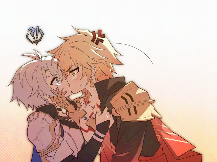 phainon and mydei (honkai and 1 more) drawn by gocheogja37862