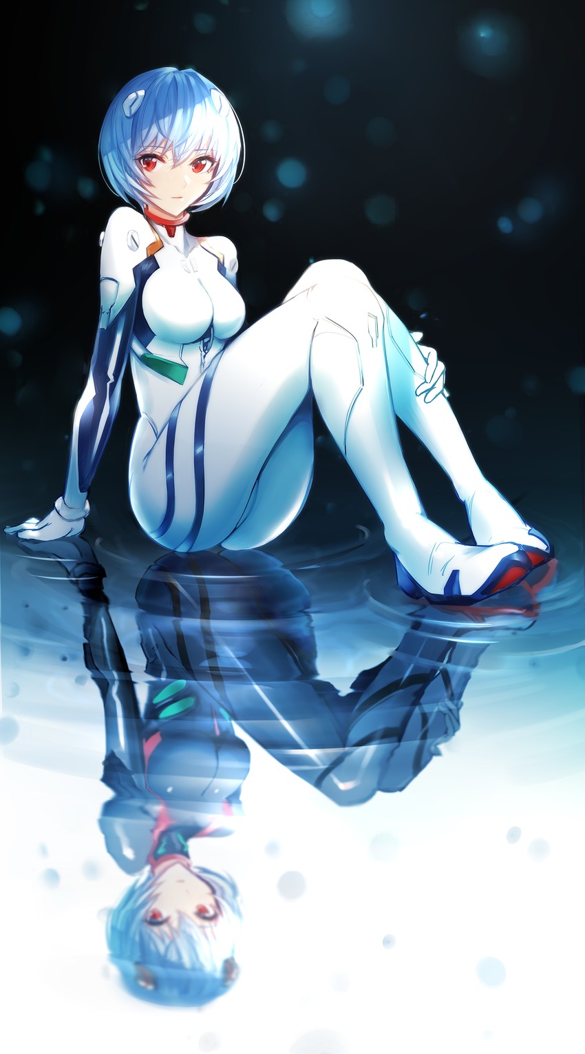 ayanami rei (neon genesis evangelion and 1 more) drawn by boa_sorte