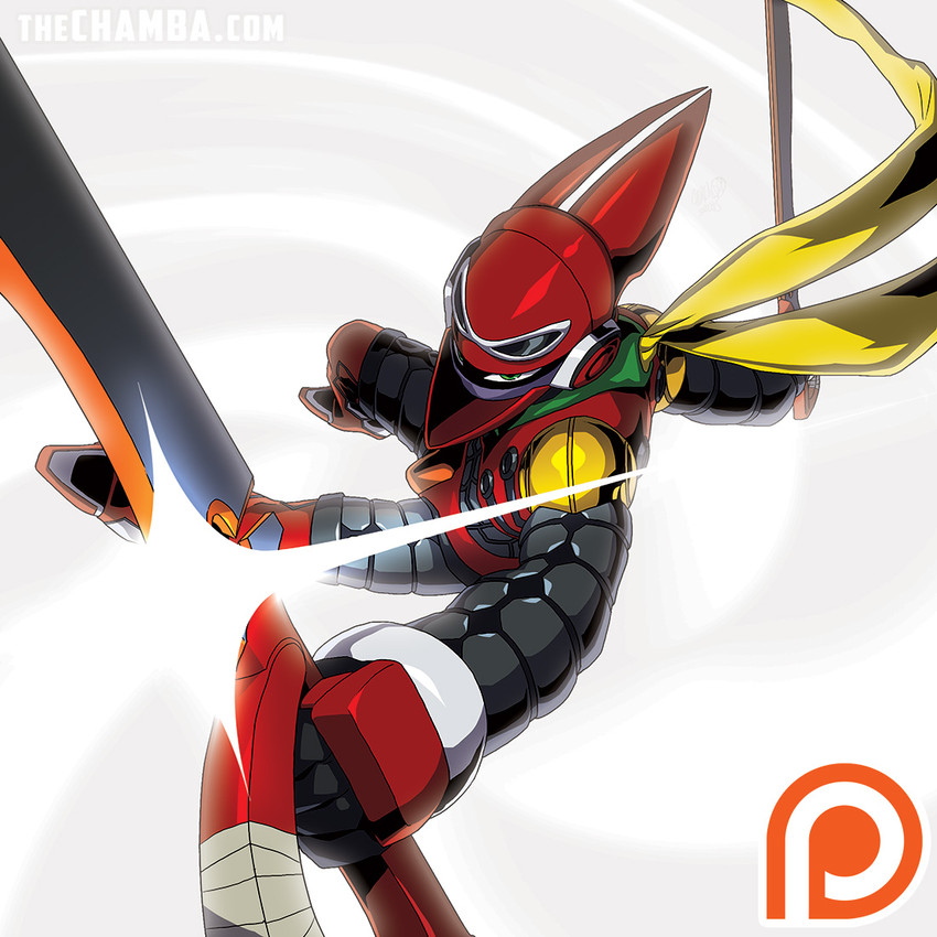 brandish (mighty no. 9) drawn by chamba