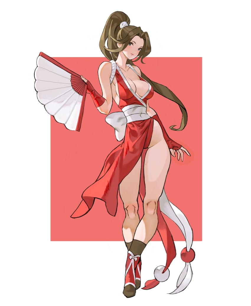 shiranui mai (the king of fighters and 1 more) drawn by arowana2111