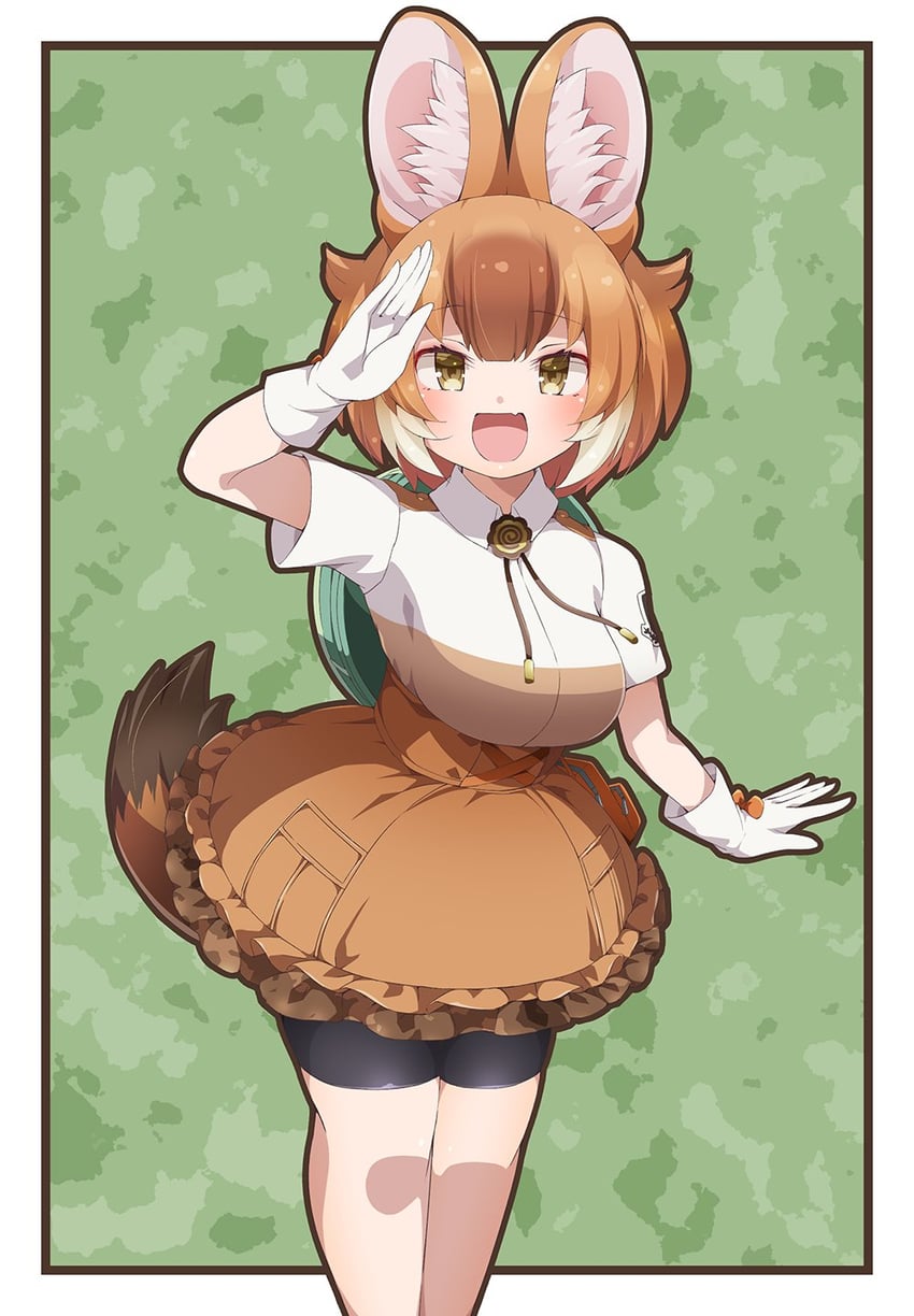 dhole (kemono friends and 1 more) drawn by drias