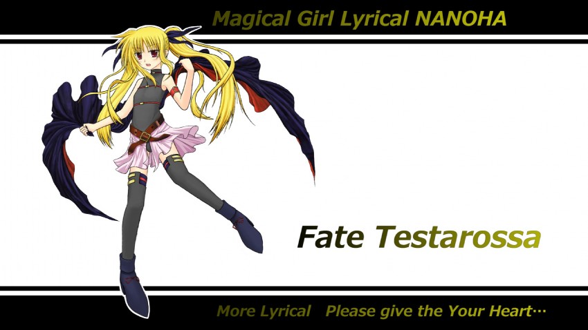 fate testarossa (lyrical nanoha and 2 more) drawn by excellion