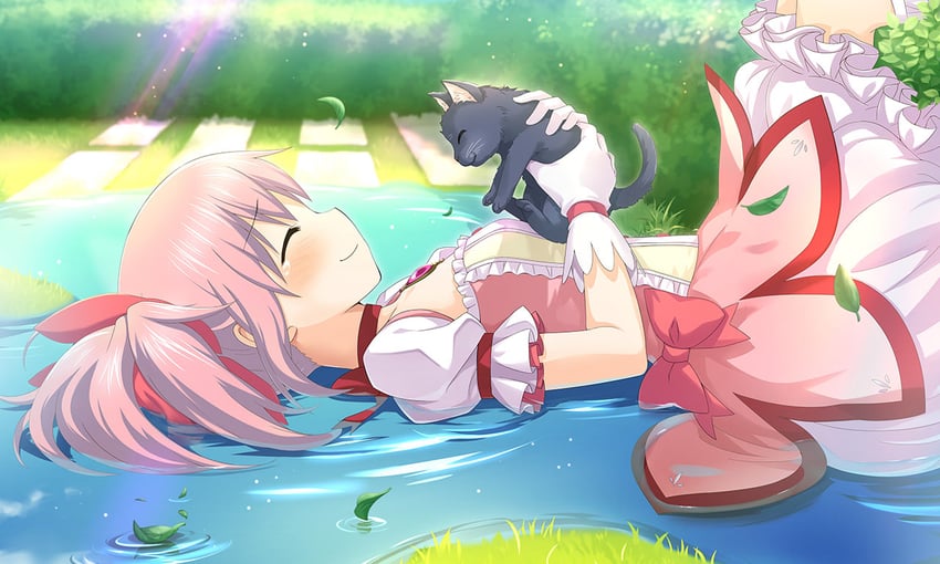 kaname madoka and amy (mahou shoujo madoka magica and 1 more)
