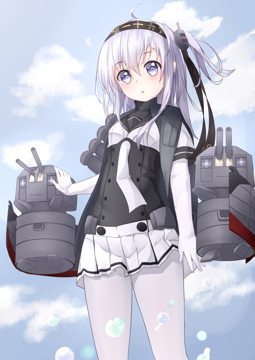 suzutsuki and chou-10cm-hou-chan (kantai collection) drawn by fuyuki030