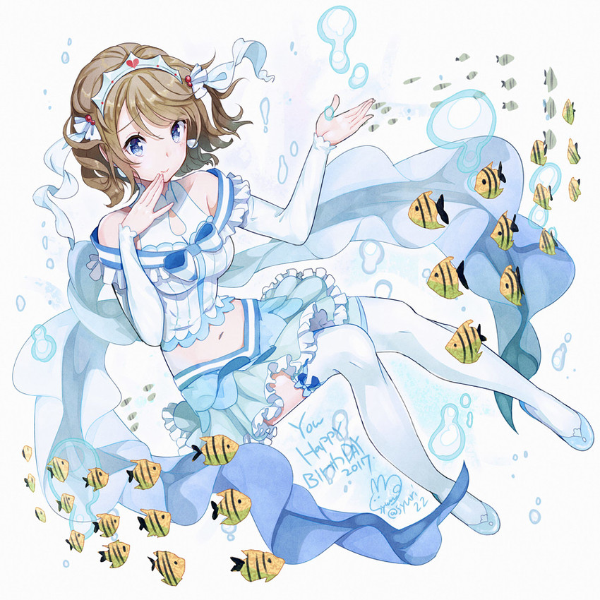 watanabe you (love live! and 1 more) drawn by syuri22