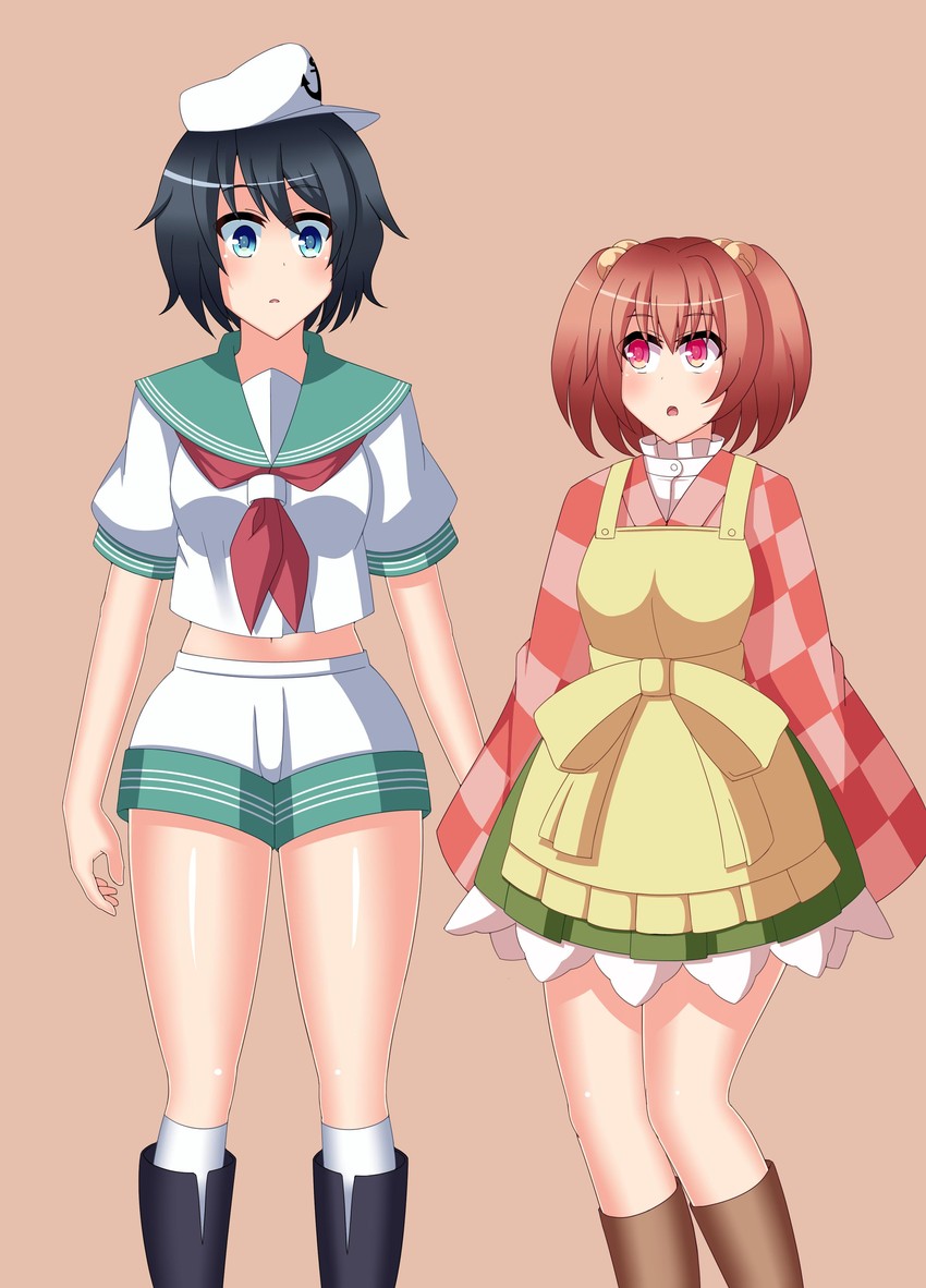 murasa minamitsu and motoori kosuzu (touhou) drawn by suishinsenhiro
