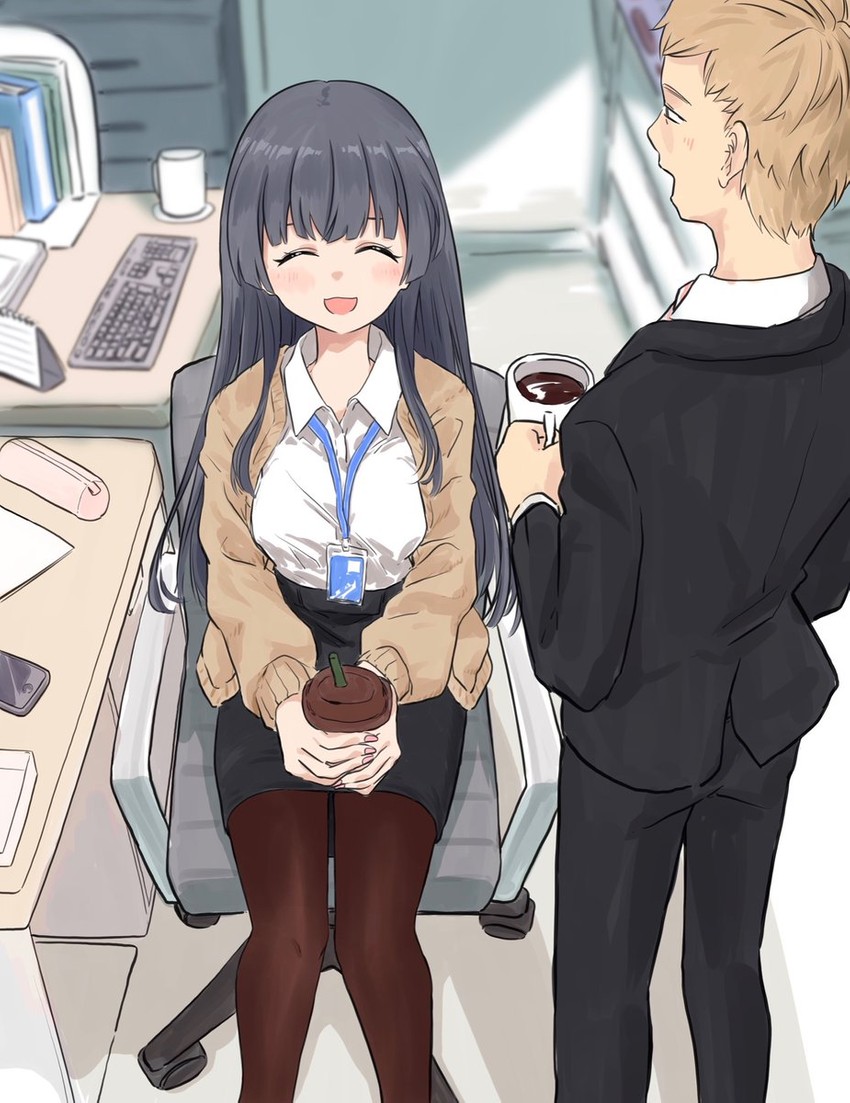 mayuzumi fuyuko (idolmaster and 1 more) drawn by pachi_orca
