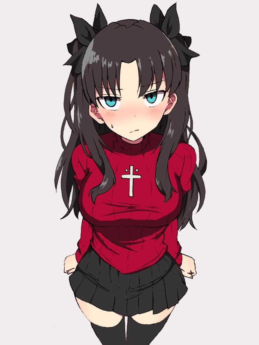 tohsaka rin (fate and 1 more) drawn by nishikino_kee