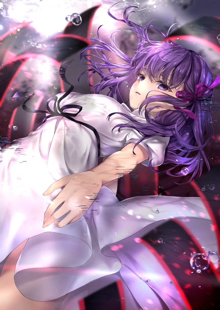 matou sakura and grail beast (fate and 2 more) drawn by hane_yuki