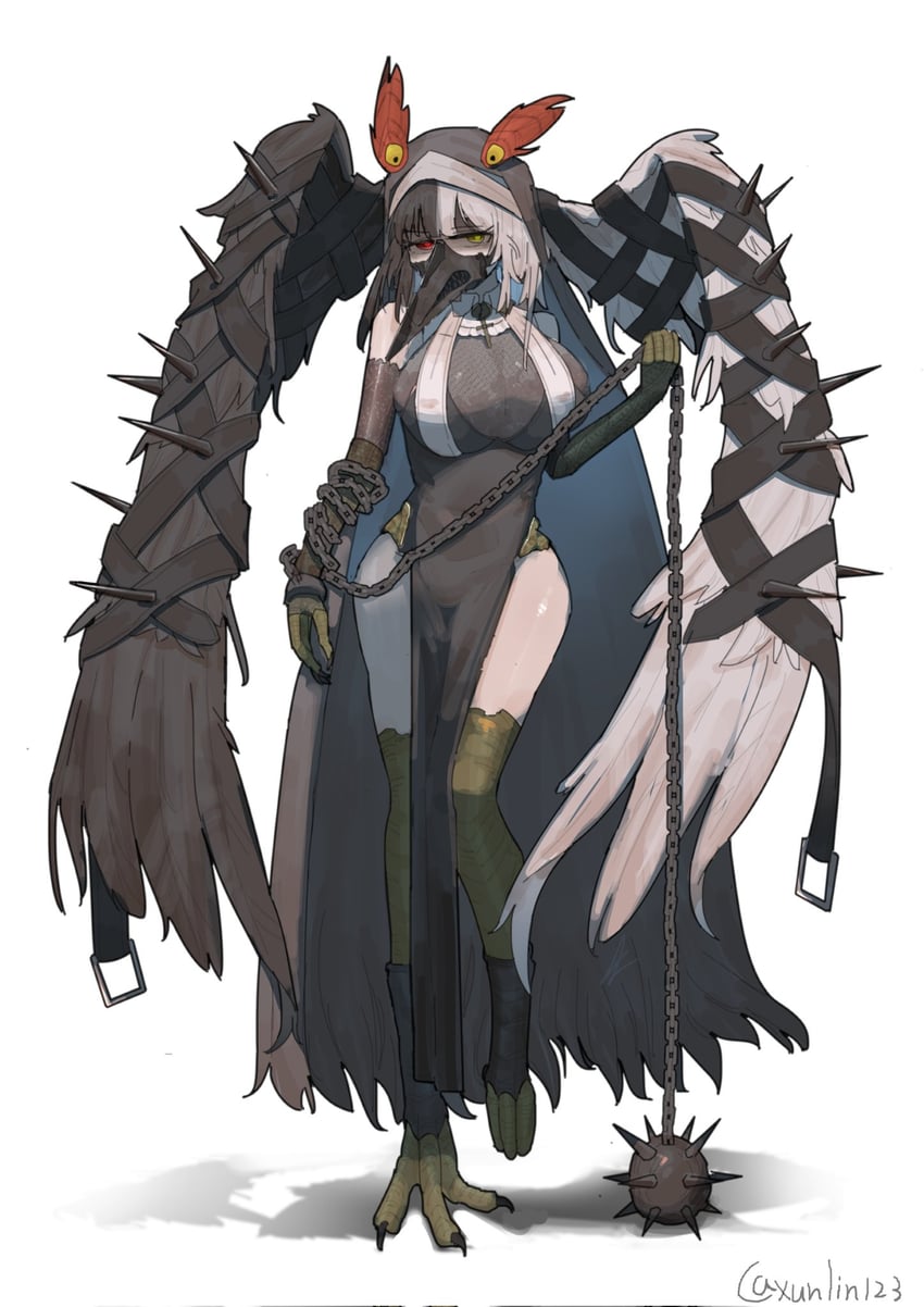 jubjub (black souls and 1 more) drawn by xun_lin_(pixiv_93392103)