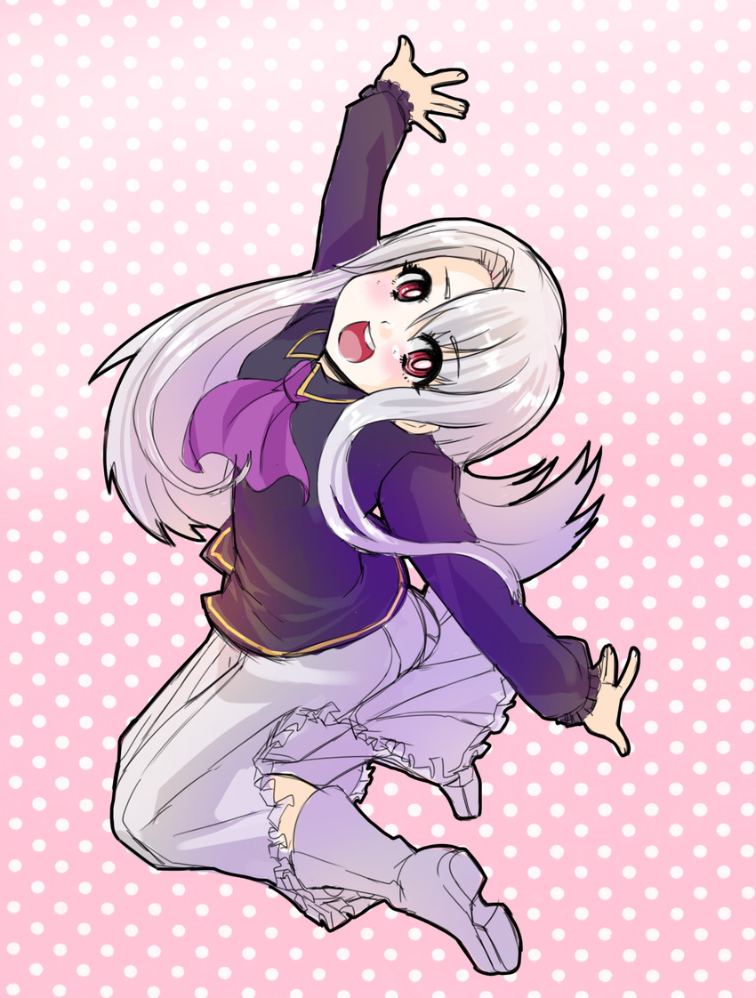 illyasviel von einzbern (fate and 1 more) drawn by kekekeke