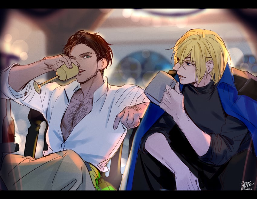 dimitri alexandre blaiddyd and claude von riegan (fire emblem and 1 more) drawn by tang_xinzi