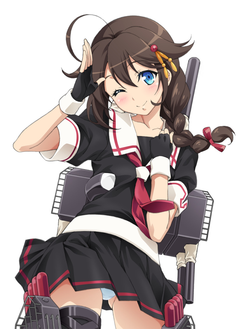 shigure and shigure kai ni (kantai collection) drawn by watanabe_yoshihiro