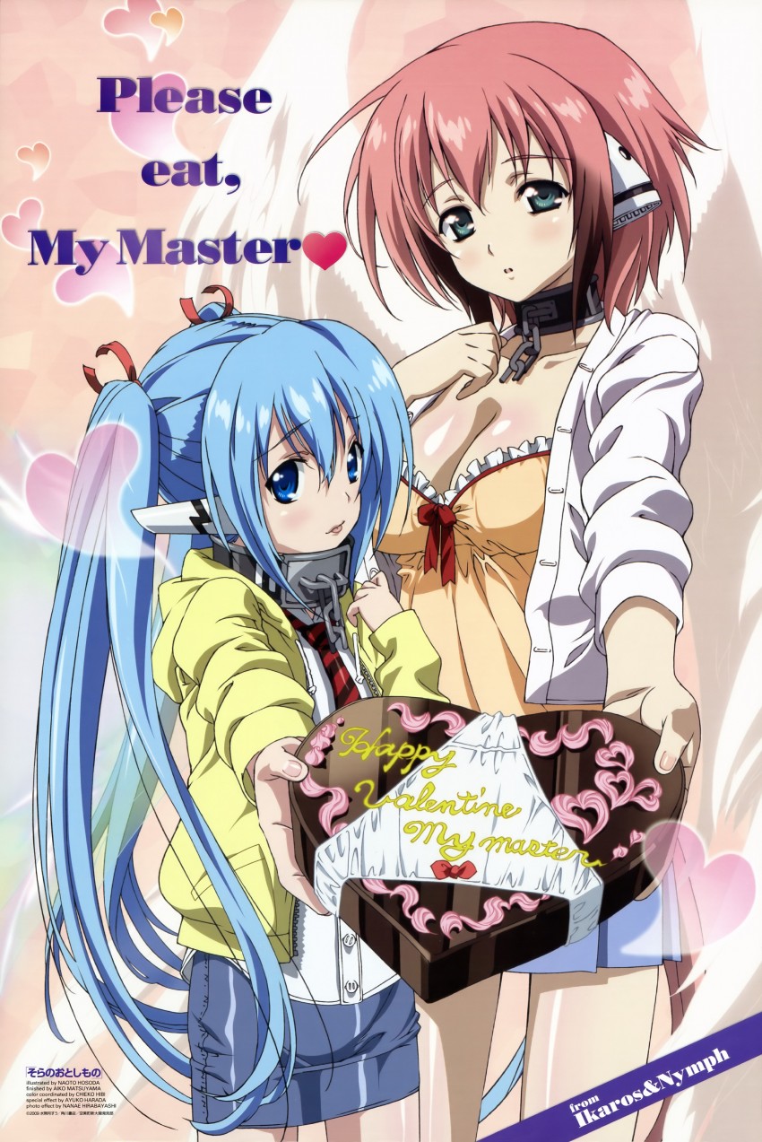ikaros and nymph (newtype and 1 more) drawn by harada_ayuko, hibi_chieko, hirabayashi_nanae, hosoda_naoto, and matsuyama_aiko