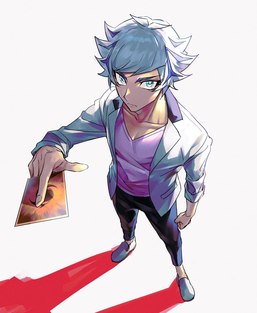 kogami ryoken (yu-gi-oh! and 1 more) drawn by mayona_(mayona1poke)