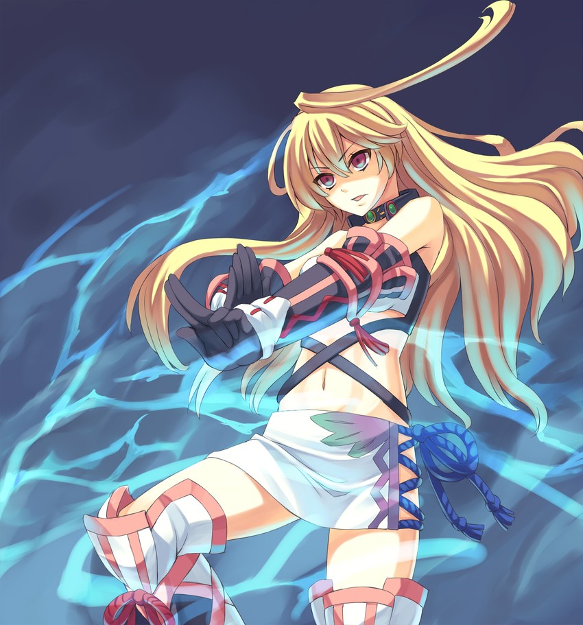 milla maxwell (tales of and 1 more) drawn by fokaccho