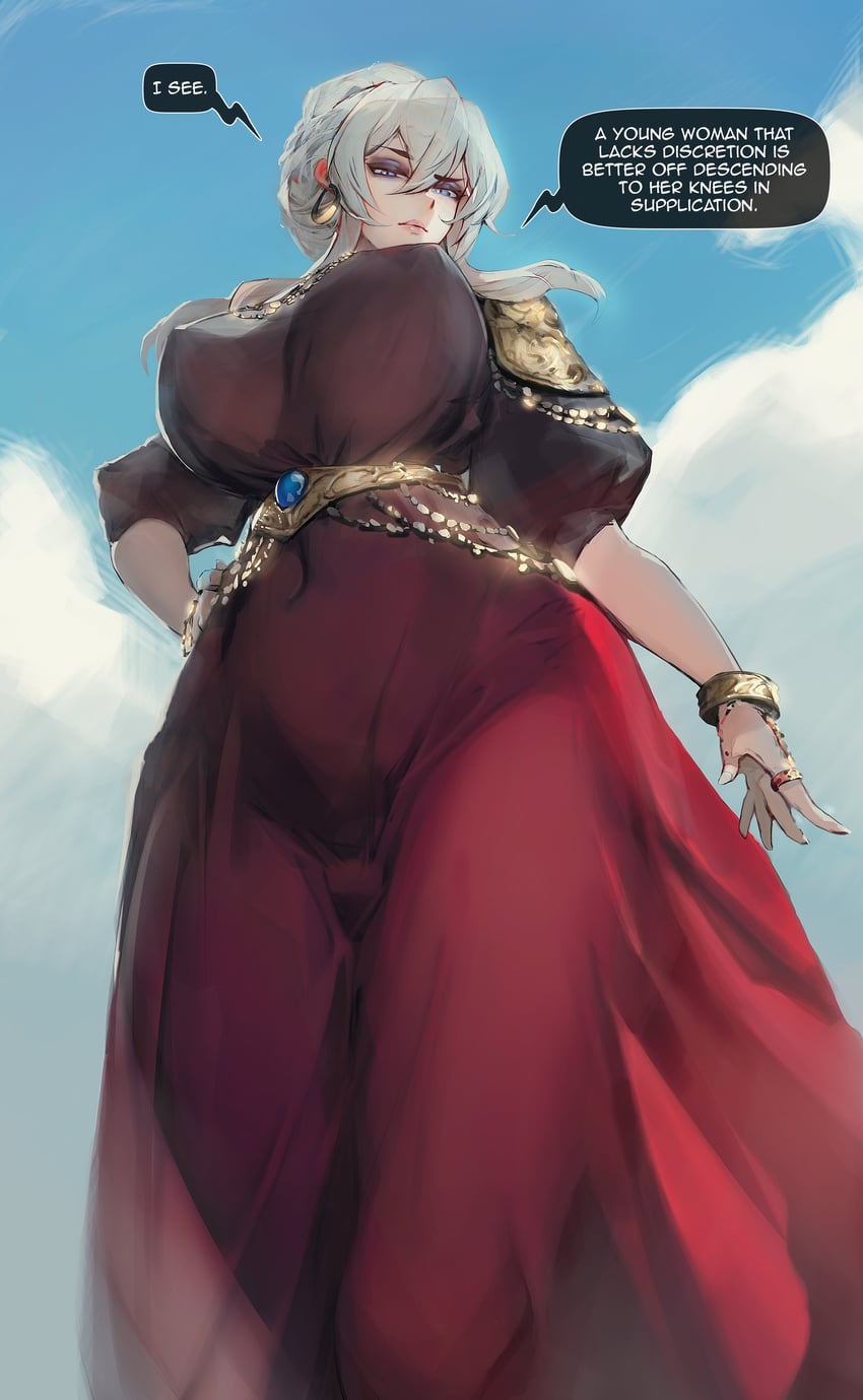 warrior of light and camilla wir valerius (original and 2 more) drawn by gray_bear