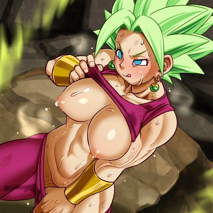 kefla (dragon ball and 1 more) drawn by fushisha_o