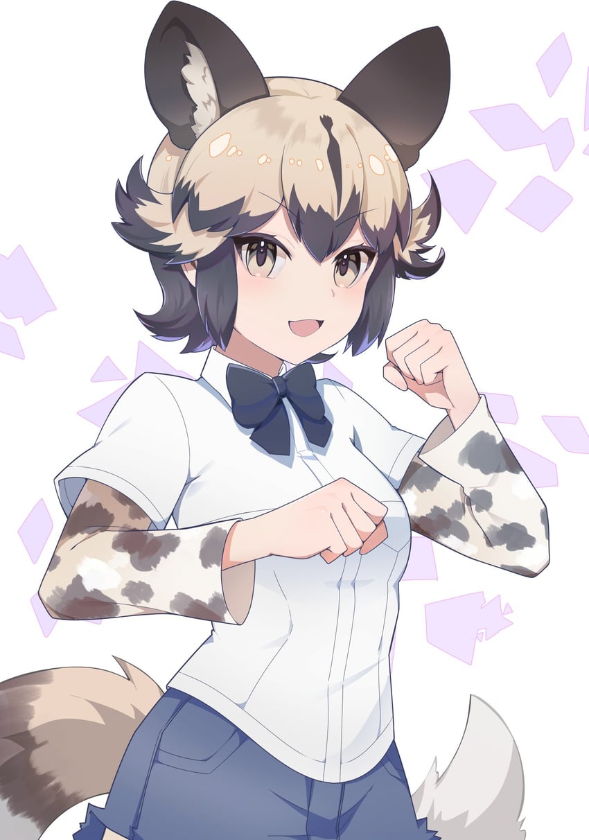 african wild dog (kemono friends and 1 more) drawn by natuki_takumi