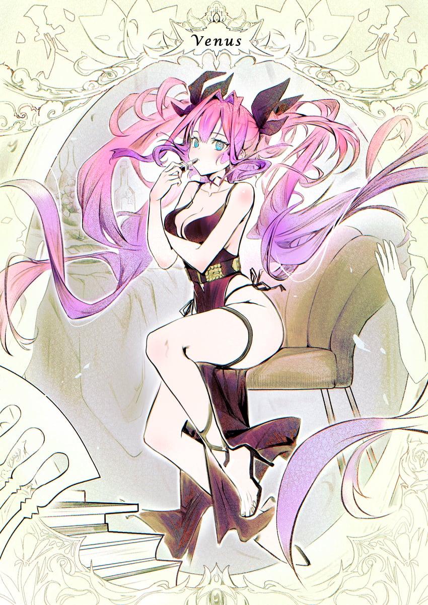 kikirara vivi (hololive and 1 more) drawn by mishiya_(misiya_dream)