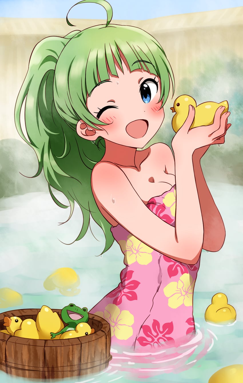 shimabara elena (idolmaster and 2 more) drawn by dani-ikapi