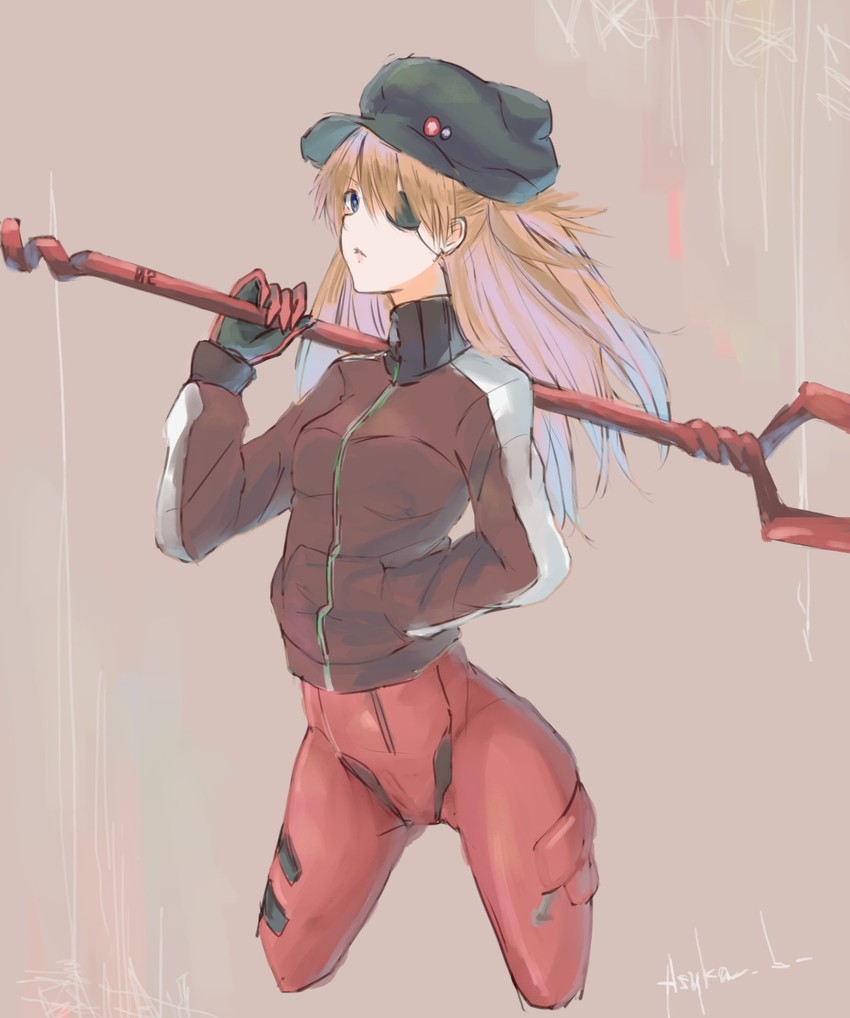 souryuu asuka langley (neon genesis evangelion and 2 more) drawn by rinsu_(kilakira13)