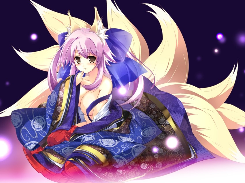 tamamo and tamamo no mae (fate and 1 more) drawn by yokomizo_daisuke