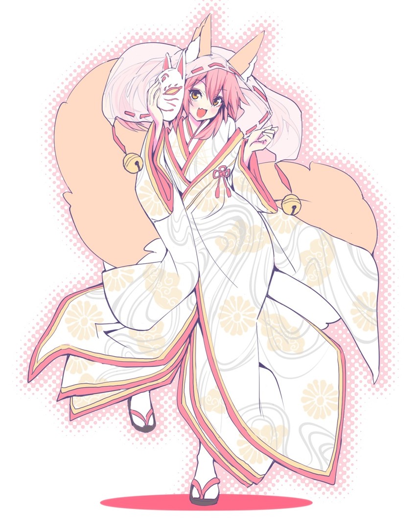 tamamo and tamamo no mae (fate and 3 more) drawn by wisespeak