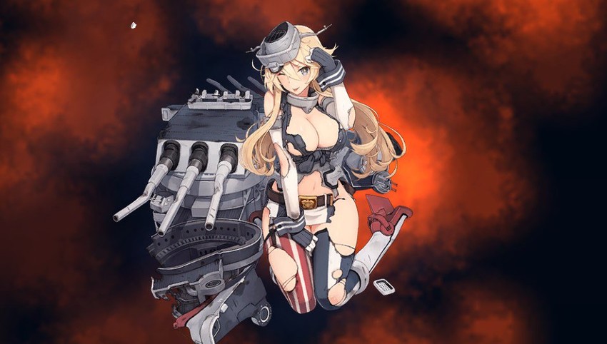 iowa (kantai collection) drawn by shizuma_yoshinori