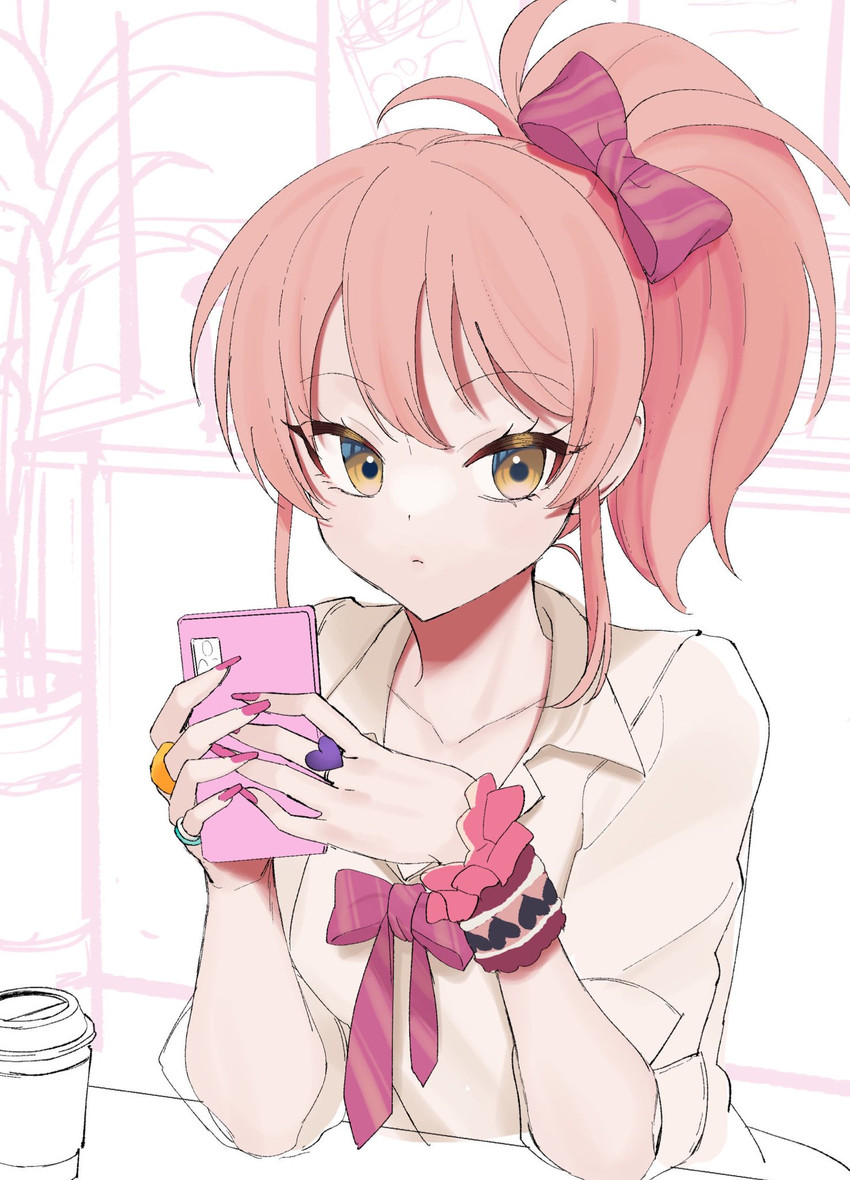 jougasaki mika (idolmaster and 1 more) drawn by yam_(htt)