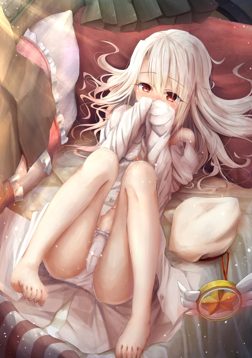 illyasviel von einzbern and magical ruby (fate and 1 more) drawn by utatanecocoa