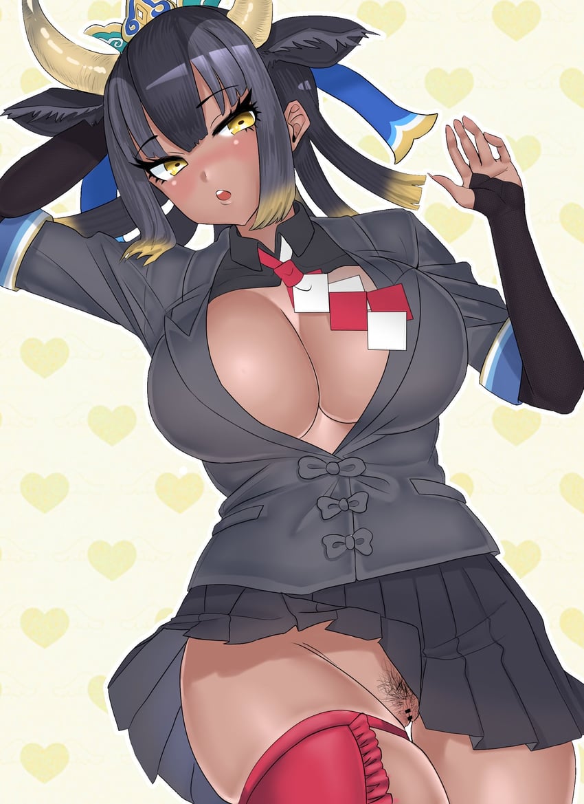 goshingyu-sama (kemono friends and 1 more) drawn by shivuakichi